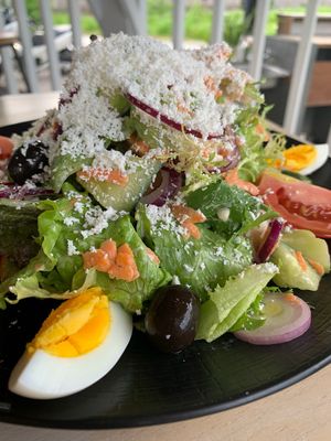 Salad with different Toppings &Dressings at Good Stuff Cafe & Eco Store in Amed