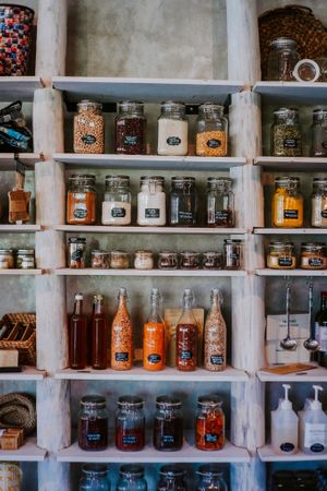 Jar Refill Station at Good Stuff Cafe & Eco Store in Amed