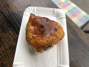aburi yuzu miso onigiri  at Tokyo Taiyaki Story in The Hague