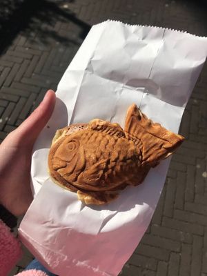 taiyaki  at Tokyo Taiyaki Story in The Hague