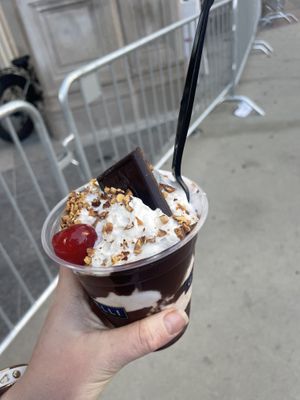   at Ghirardelli in Chicago