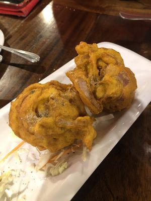 Onion Bahji  at Ali Baba in Krabi