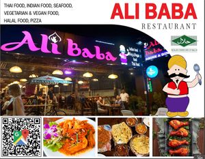 Ali Baba Restaurant Ao Nang Krabi Thailand  at Ali Baba in Krabi