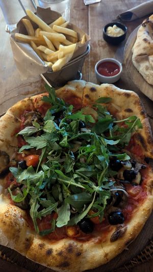 Vegan Queen at Francesco's Pizza in 