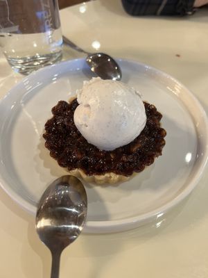 Pecan walnut pie a la mode   at Cultivate Plant-Based Eatery in Rahway