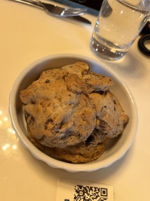 Batch of fresh baked chocolate cookies 🍪  #Veganuary at Cultivate Plant-Based Eatery in Rahway