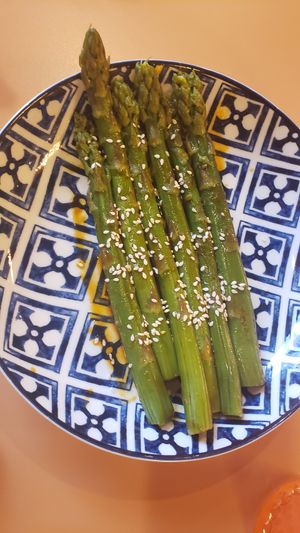 Asparagus side at Cultivate Plant-Based Eatery in Rahway