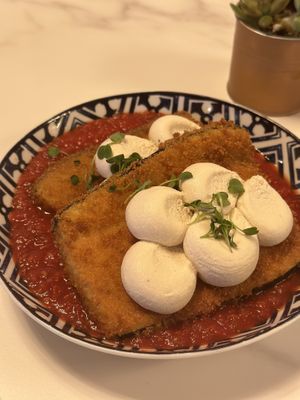 Eggplant napoleon   at Cultivate Plant-Based Eatery in Rahway