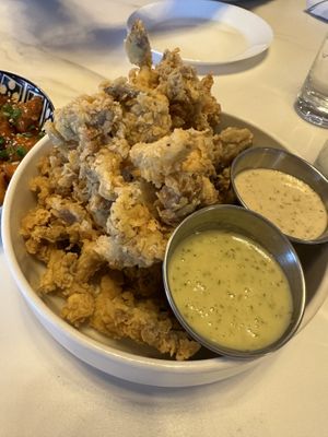 Oyster mushrooms   at Cultivate Plant-Based Eatery in Rahway