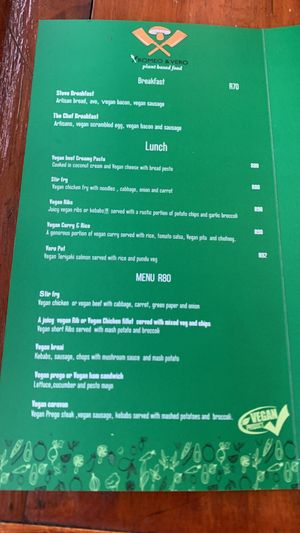   at Romeo and Vero Vegan Butcherie and Restaurant  in Cape Town