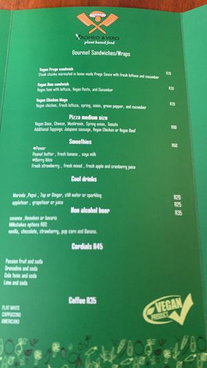   at Romeo and Vero Vegan Butcherie and Restaurant  in Cape Town