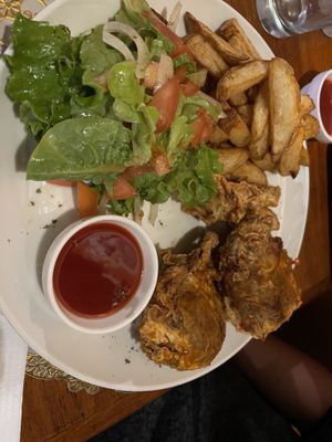 Fried chicken   at Romeo and Vero Vegan Butcherie and Restaurant  in Cape Town