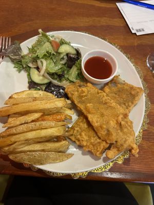 « Fish"  at Romeo and Vero Vegan Butcherie and Restaurant  in Cape Town