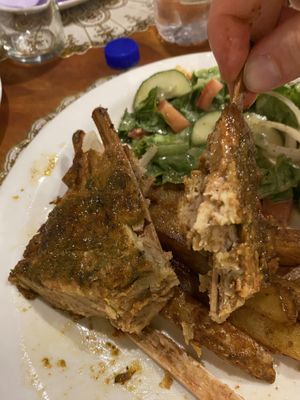 Ribs inside   at Romeo and Vero Vegan Butcherie and Restaurant  in Cape Town