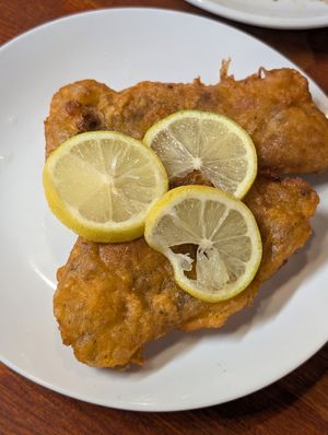 Vegan fish at Romeo and Vero Vegan Butcherie and Restaurant  in Cape Town