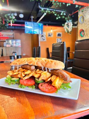 Vegan Gatsby  at Romeo and Vero Vegan Butcherie and Restaurant  in Cape Town