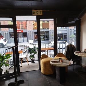 Entrance/exit at Romeo and Vero Vegan Butcherie and Restaurant  in Cape Town