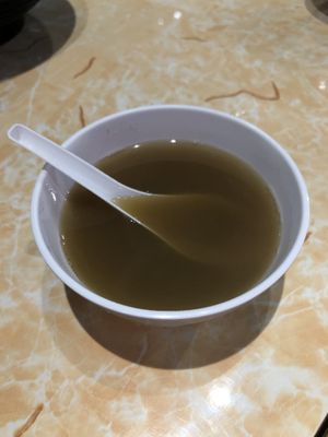 Green bean soup   at Zuya Vegetarian 竹雅素食 - Marina Square in Central Singapore