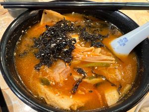 Dumpling kimchi- contains alliums   at Zuya Vegetarian 竹雅素食 - Marina Square in Central Singapore