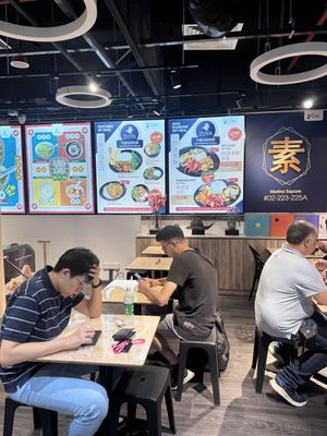Saying   at Zuya Vegetarian 竹雅素食 - Marina Square in Central Singapore