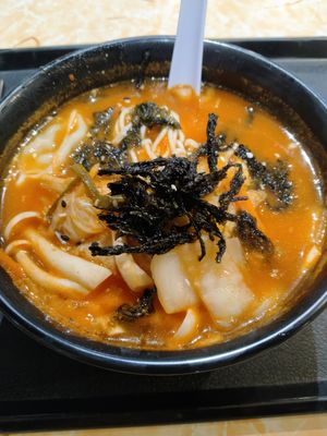 Kimchi ramen without egg $9.90 at Zuya Vegetarian 竹雅素食 - Marina Square in Central Singapore