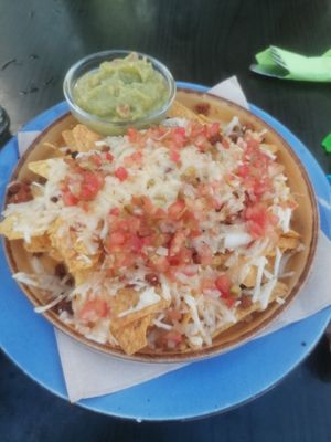 Nachos at The Blarney Stone in Menorca