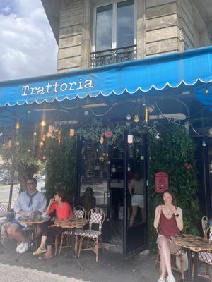Store front  at SoHo Trattoria in Paris