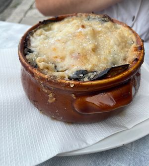 moussaka  at Mouragia in Corfu