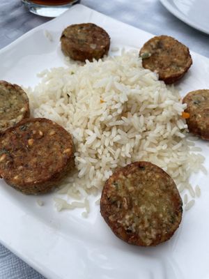 falafel   at Mouragia in Corfu