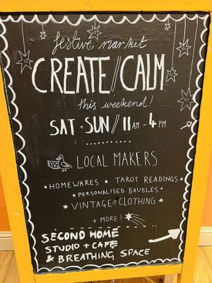   at Second Home Studio + Cafe in Aberdeen