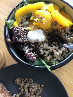 Linzensalade   at Anne&Max in Den Bosch