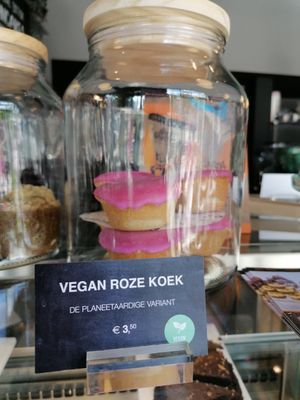 Typical dutch cake at Anne&Max in Groningen