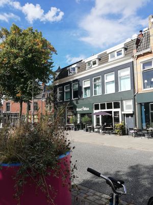 Enough seating in- and outside at Anne&Max in Groningen