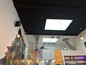 Inside view  at Menya Kanemaru Golden Ramen in San Francisco