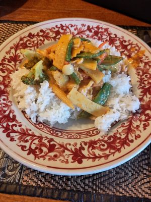 Kang Phak at Thai Square in Waterloo