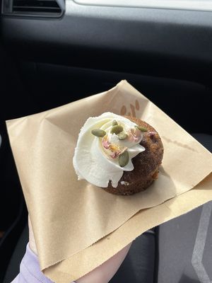 Carrot cake  at Elizabeth Town Bakery Cafe in Elizabeth Town