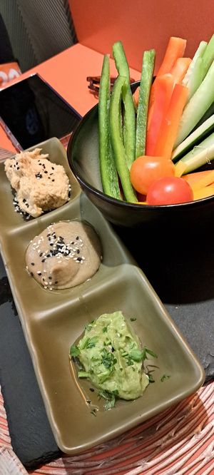 Crudité at Atávico - Ancestral Gastronomy in Sevilla