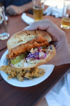  at Southern Fried Vegan BBQ in Los Angeles