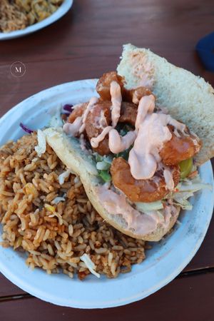  at Southern Fried Vegan BBQ in Los Angeles