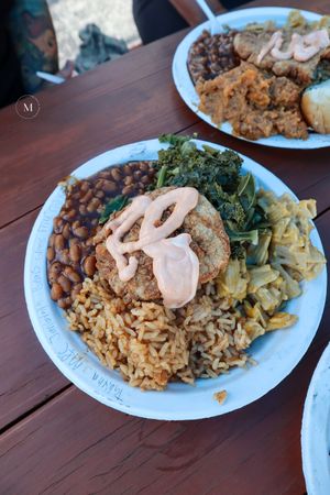  at Southern Fried Vegan BBQ in Los Angeles