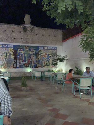Terrace at 2012 Espacios Mayas y Algo Mas in Merida