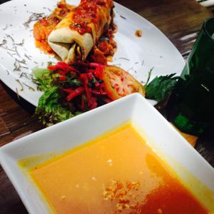 Lunch menu  at Vegarden in Medellin