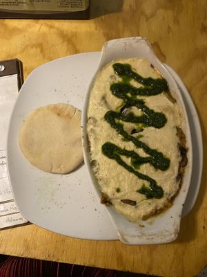 Lasaña “seda” vegana  at Vegarden in Medellin