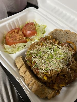 Menú del día (al domicilio) at Vegarden in Medellin