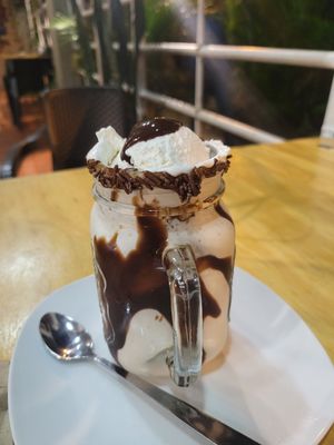 I have their amazing milkshakes all the time!😻 at Vegarden in Medellin