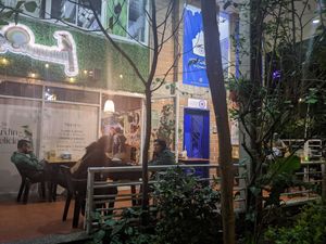 Outside of Vegarden at Vegarden in Medellin