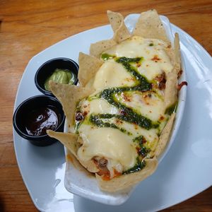 Gratinado especial con queso at Vegarden in Medellin