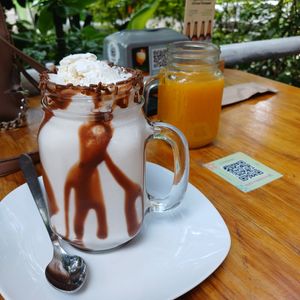 Malteada y mezcla garden at Vegarden in Medellin