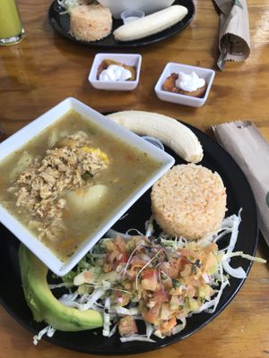 Dish of the day  at Vegarden in Medellin