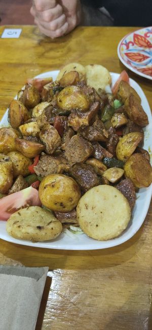Picada especial at Vegarden in Medellin